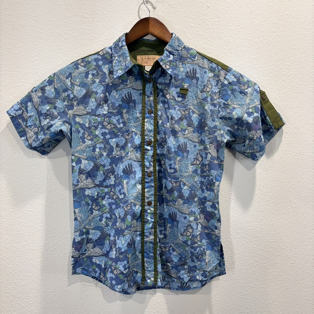Disney Cast Member Animal Kingdom Prop Uniform Shirt Vented Women's XS  Staff